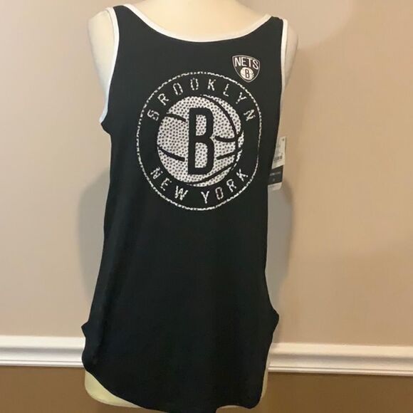 NWT New Brooklyn New York Nets NBA strappy back tank L - Picture 2 of 12